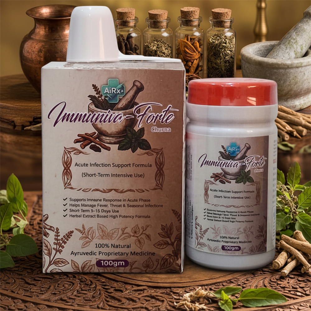 Immuniva Forte Churna - Immunity Booster for Seasonal Infections (100gm)