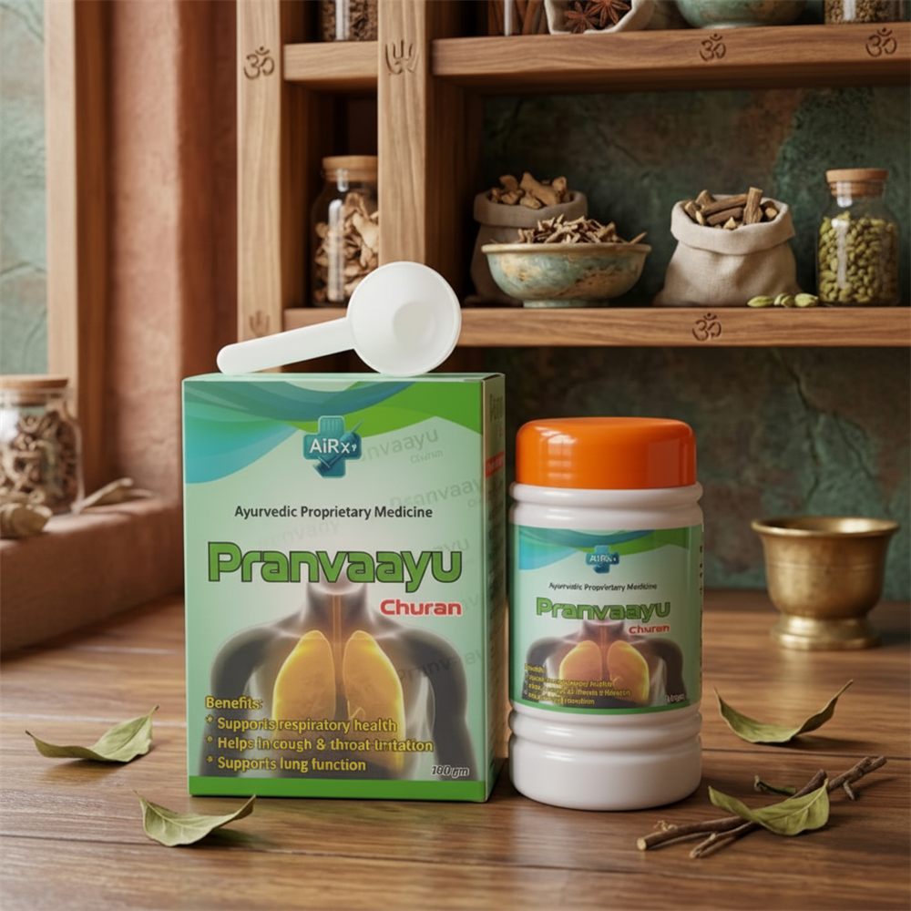 Pranvaayu Churan Combo- Ayurvedic Respiratory Support