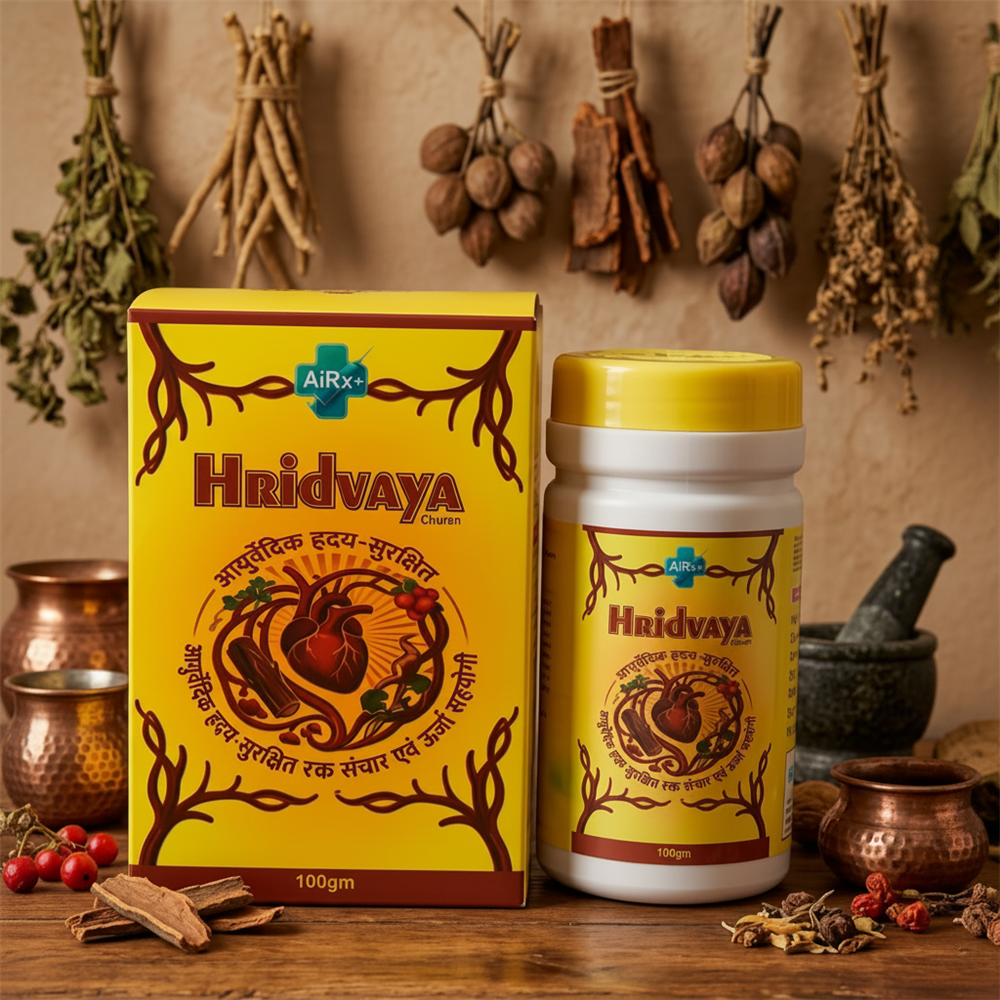 Hridvaya Churan - Heart Friendly Circulation & Natural Vitality Support (100g)
