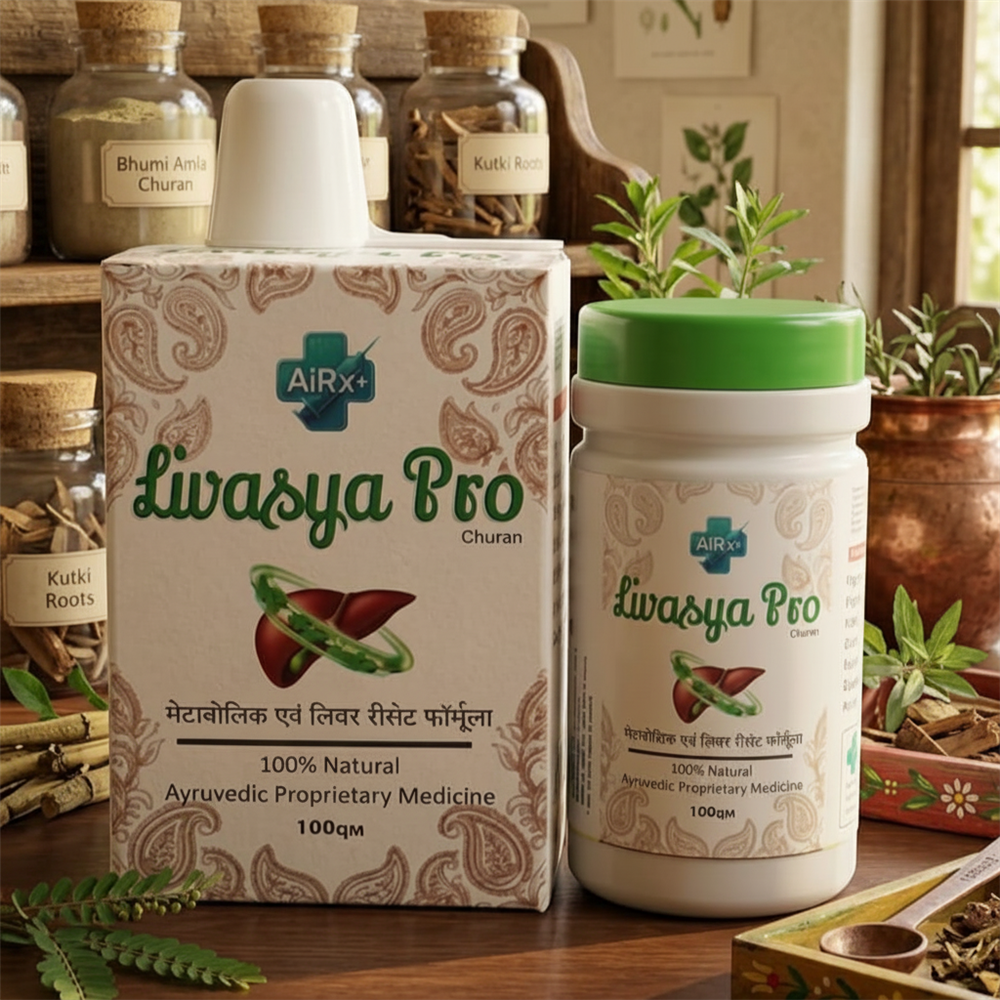 Livasya Pro Churan - Ayurvedic Liver Care & Metabolic Support (100gm)